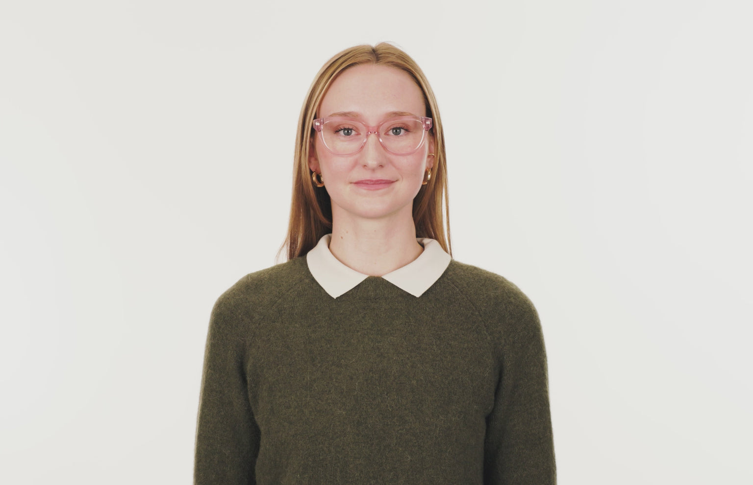 The Quinn - Pink Clear - LifeStyle Thumbnail2 - Pair Eyewear