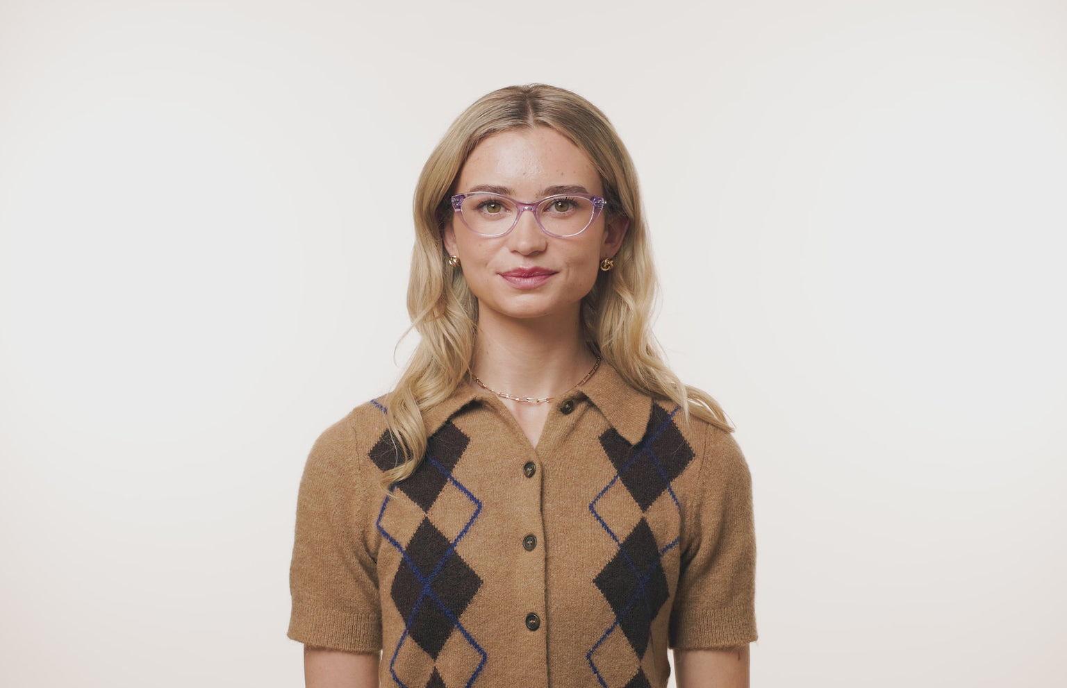 The ella - Lensless - LifeStyle Thumbnail 2 - Pair Eyewear