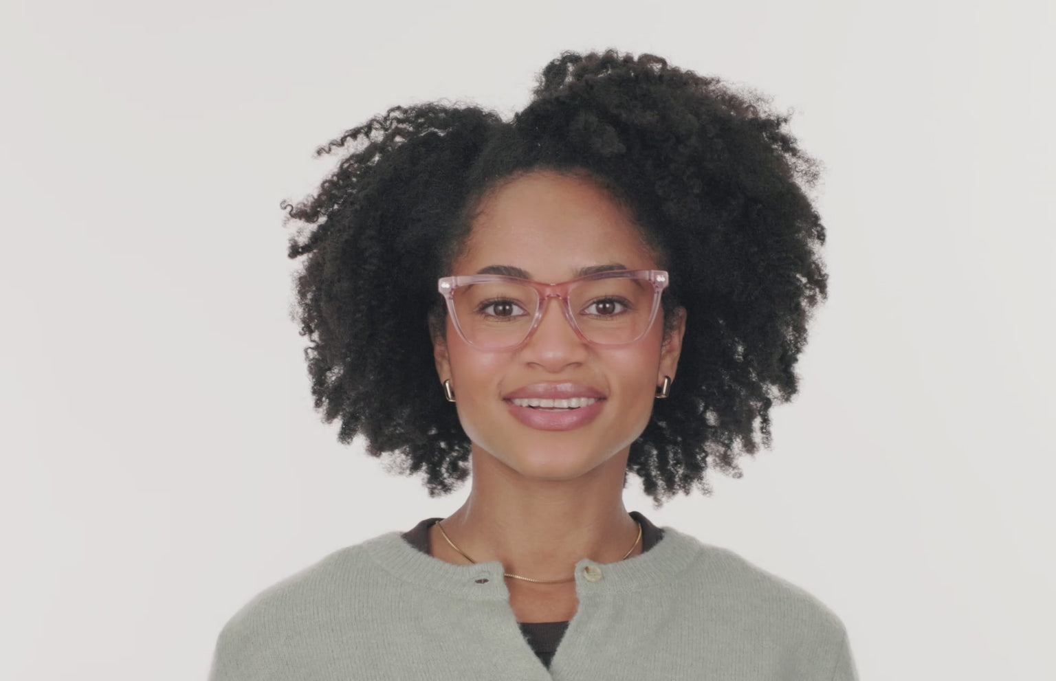 The Harper - Pink Clear - LifeStyle Thumbnail2 - Pair Eyewear