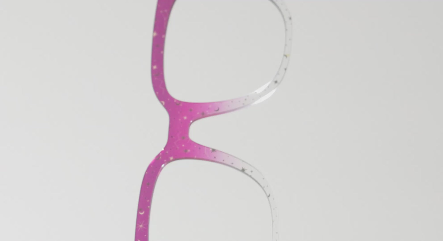 The Pink Ombre Gold Foil Crystal - LifeStyle Thumbnail Video1 - Pair Eyewear