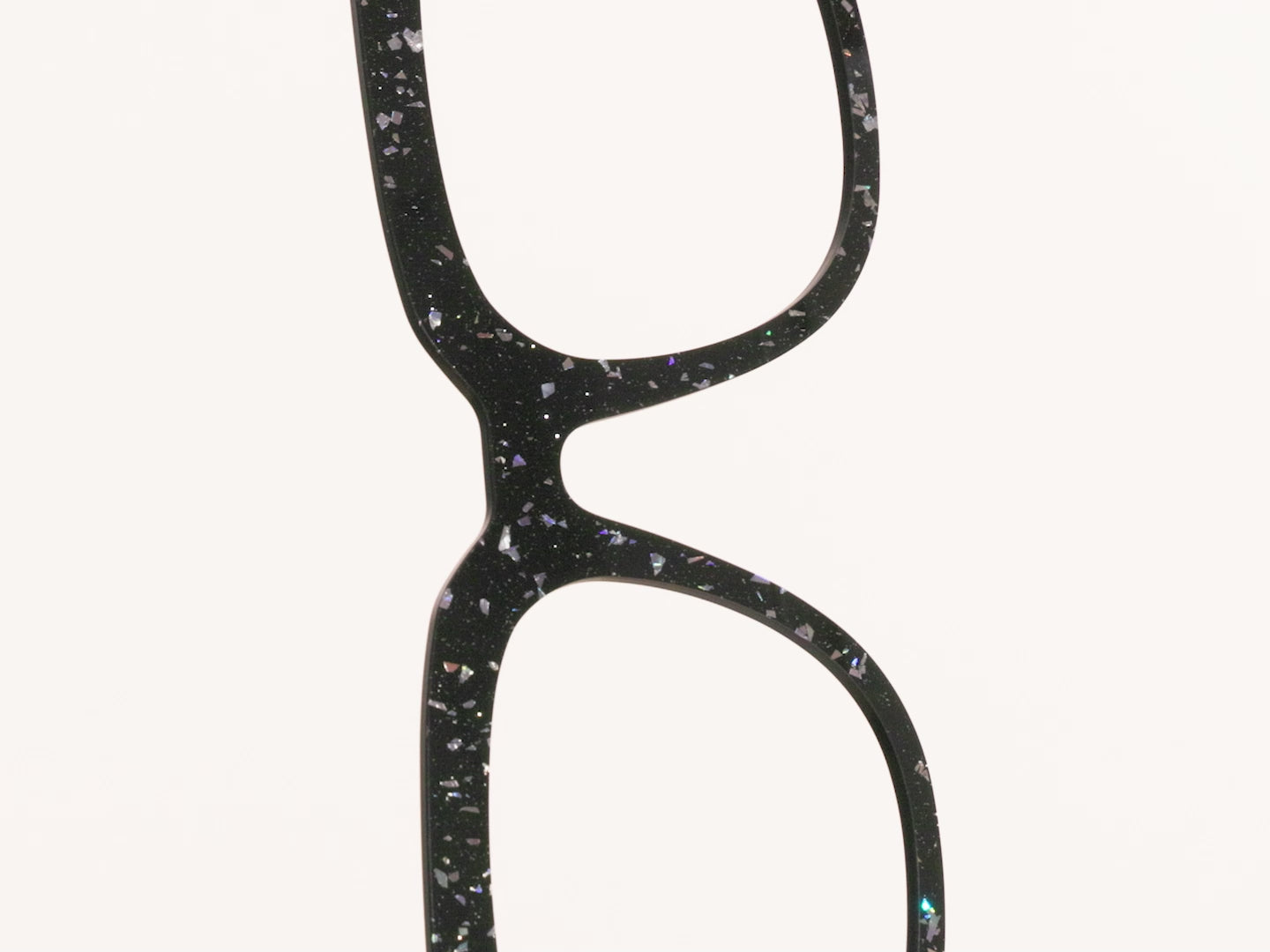 The Black Holographic Flakes - LifeStyle Thumbnail Video1 - Pair Eyewear