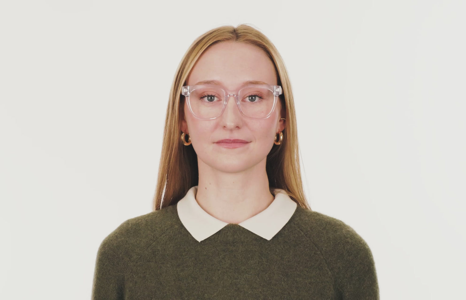 The Murphy - Crystal Clear - LifeStyle Thumbnail2 - Pair Eyewear