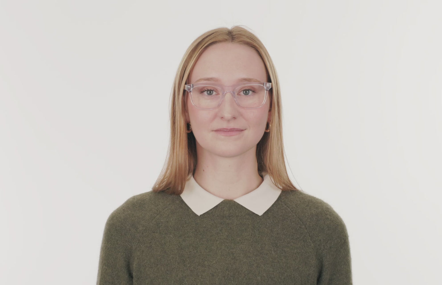 The Jessie - Crystal Clear - LifeStyle Thumbnail2 - Pair Eyewear