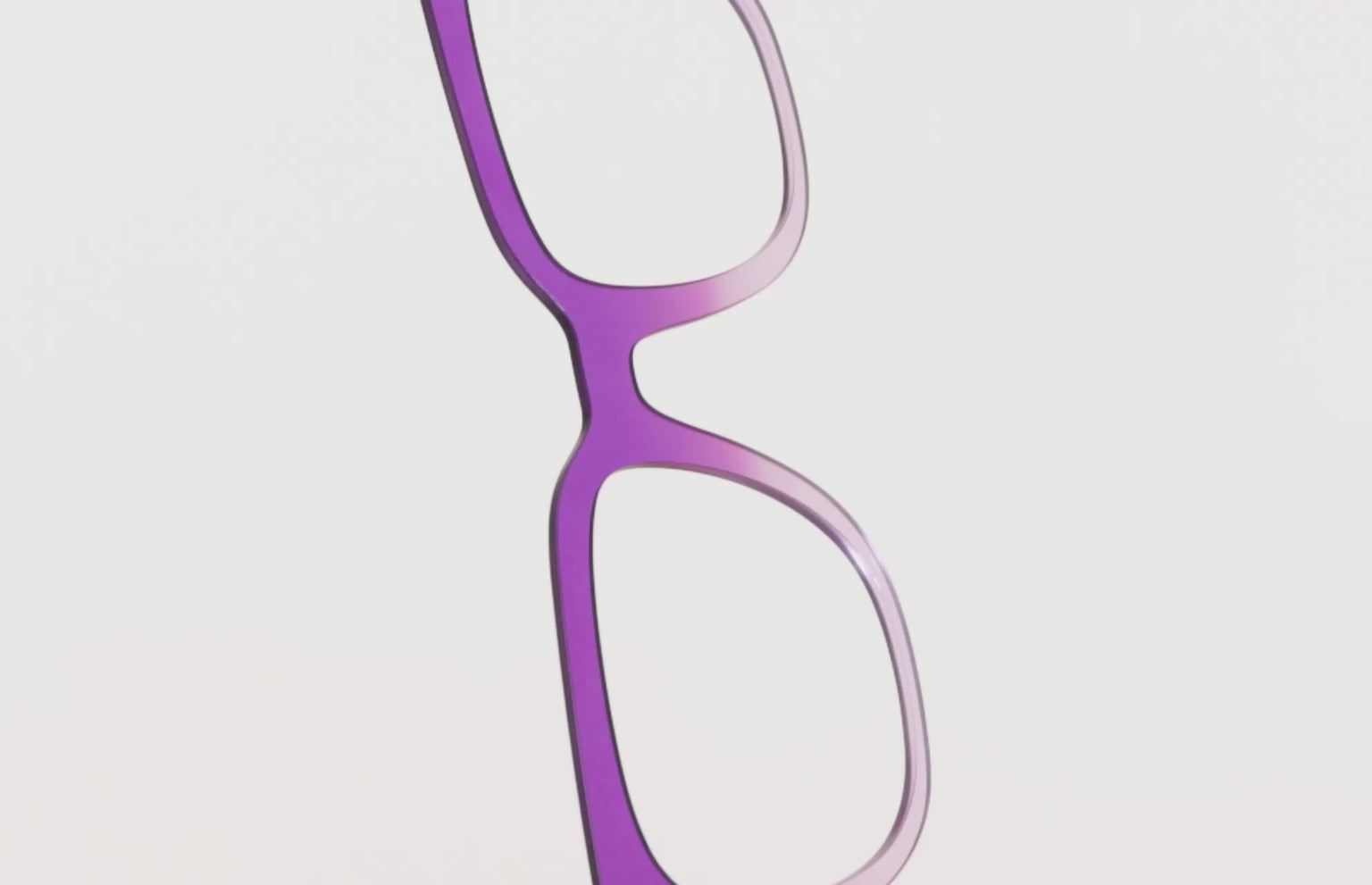 The Plum to Lilac Gradient Crystal - LifeStyle Thumbnail Video1 - Pair Eyewear