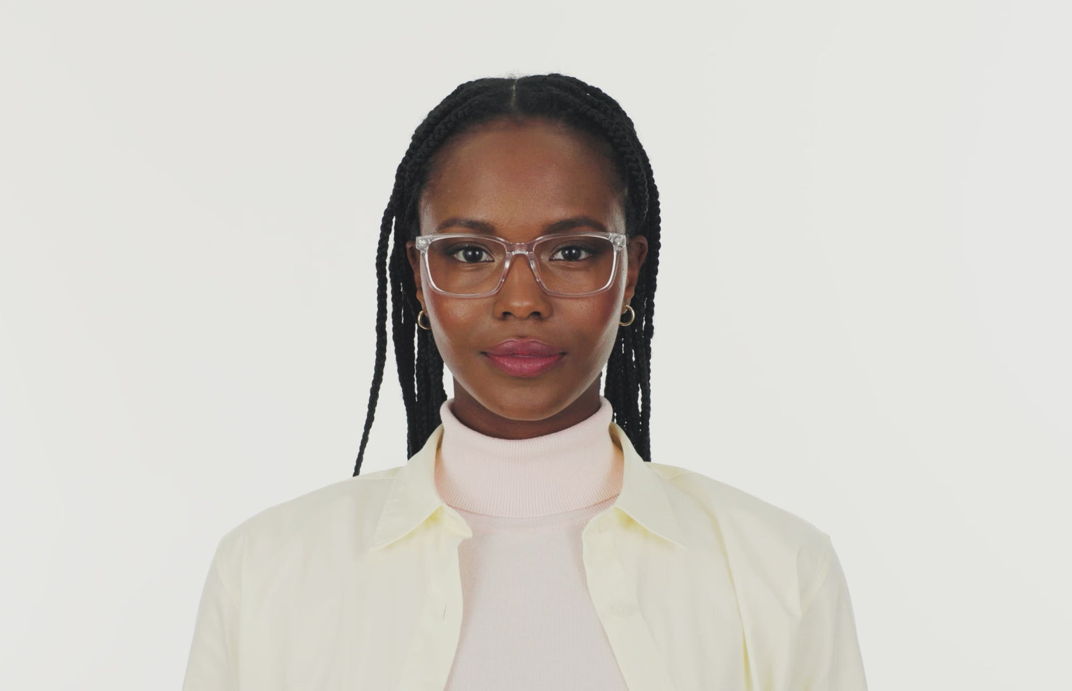 The Kirby - Crystal Clear - LifeStyle Thumbnail3 - Pair Eyewear
