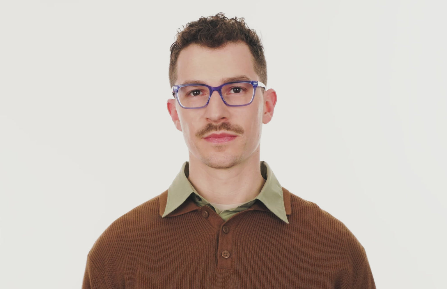 The Larkin - Blue Clear - LifeStyle Thumbnail2 - Pair Eyewear