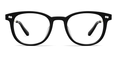 The Reese - Black Acetate Gold Metal - Thumbnail2 - Pair Eyewear