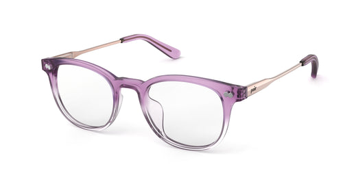 The Reese - Violet Pearlized Gradient Acetate Rose Gold Metal - Pair Eyewear