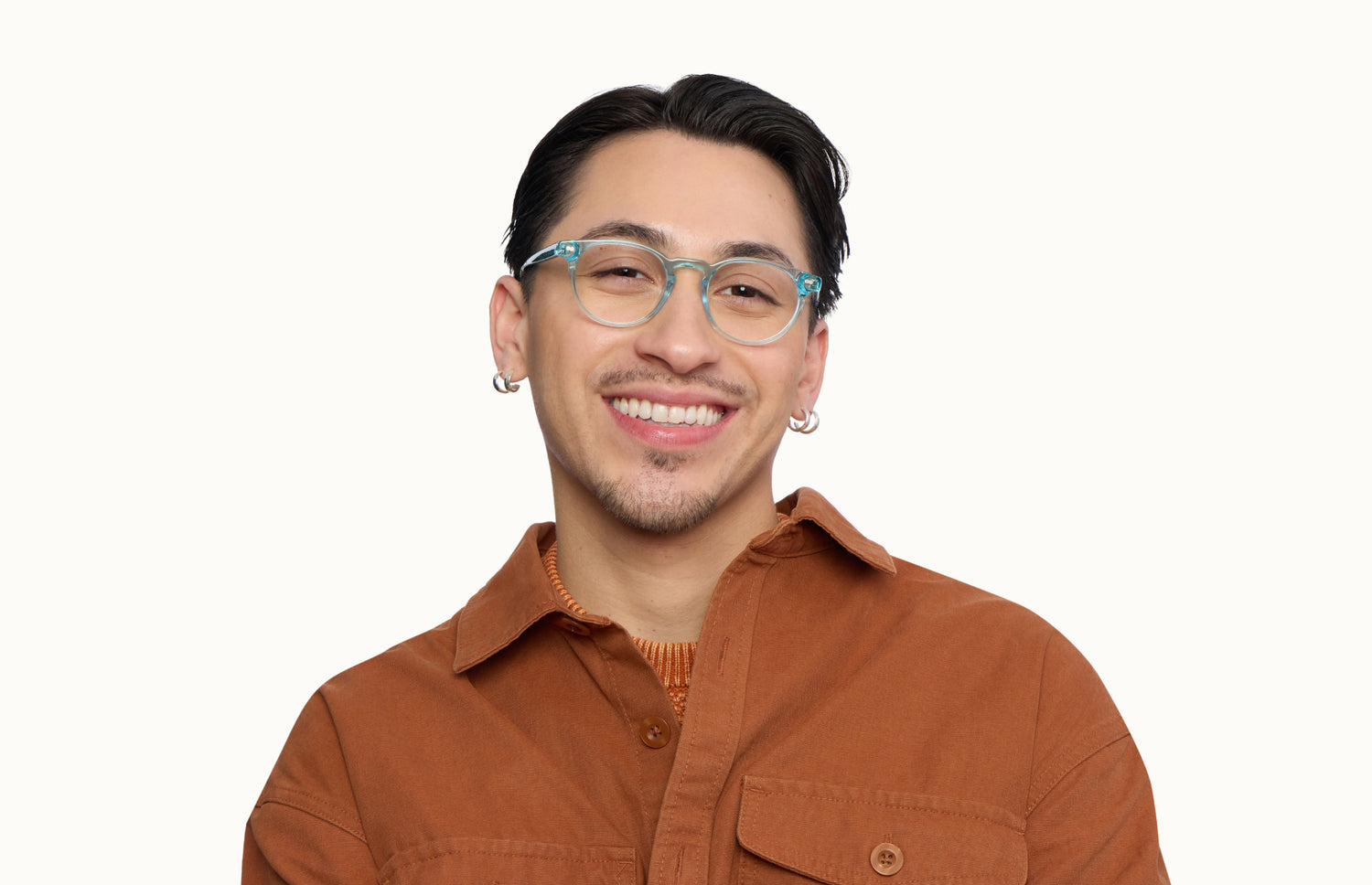 The Soto - Seafoam Clear - LifeStyle1 - Pair Eyewear