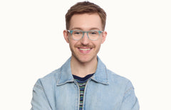 The Twain - Seafoam Clear - LifeStyle Thumbnail1 - Pair Eyewear