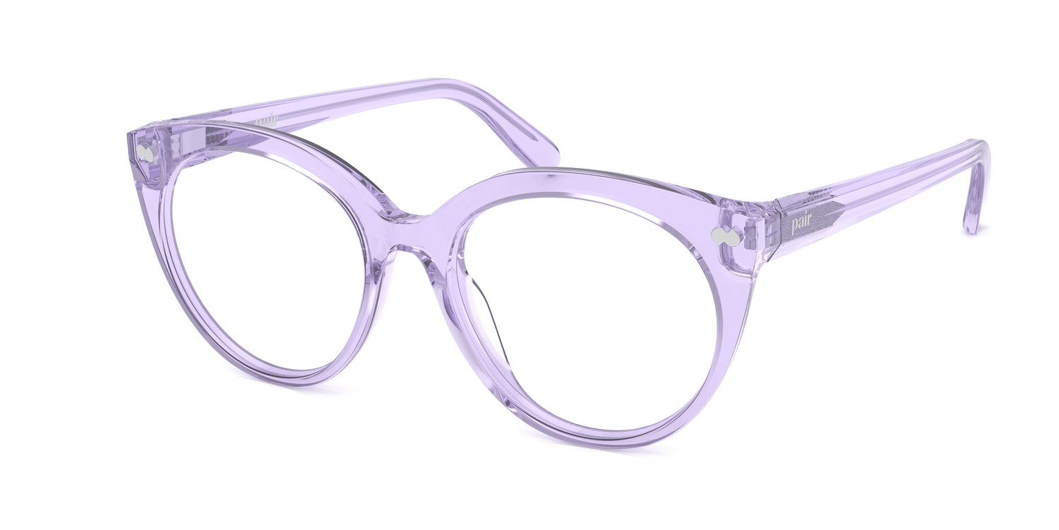 The Zuri - Lavender Clear - Carousel2 - Pair Eyewear
