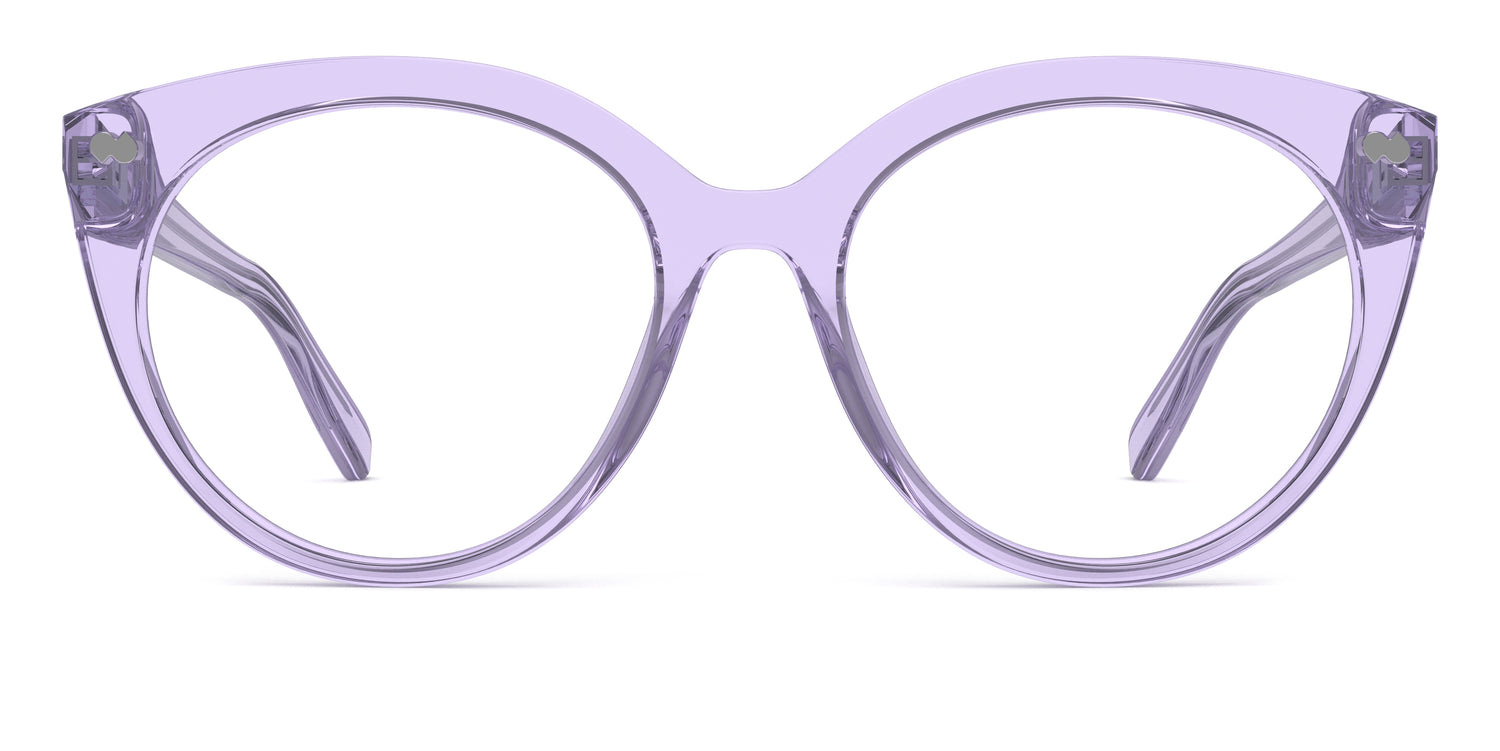 The Zuri - Lavender Clear - Carousel1 - Pair Eyewear