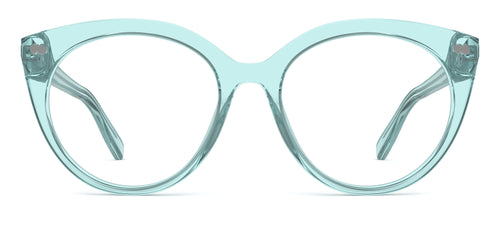 The Zuri - Seafoam Clear - Pair Eyewear