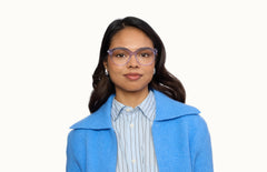 The Zuri - Lavender Clear - LifeStyle Thumbnail1 - Pair Eyewear