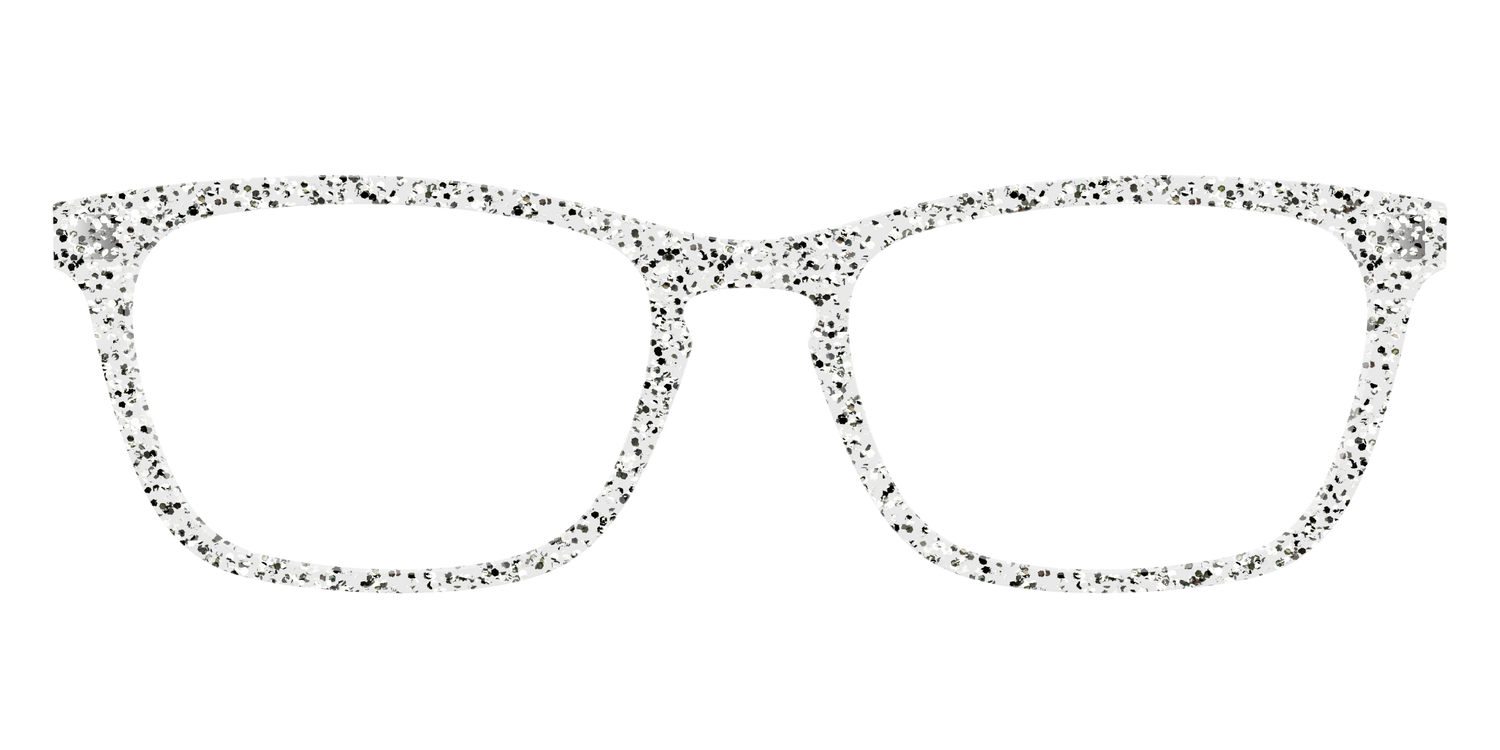 The Silver Sparkle - Front Top Image - Pair Eyewear