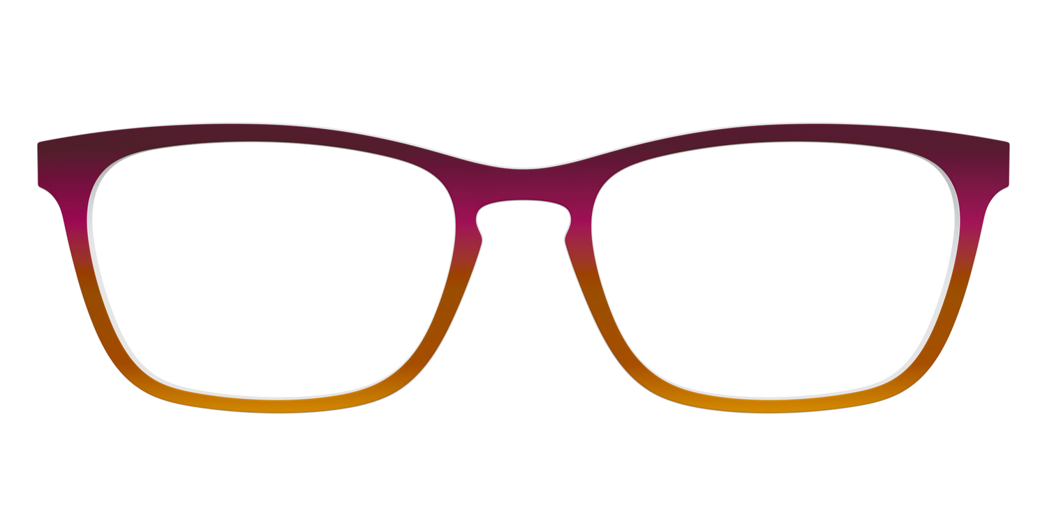 The Umber to Ochre Gradient - Front Top Image - Pair Eyewear