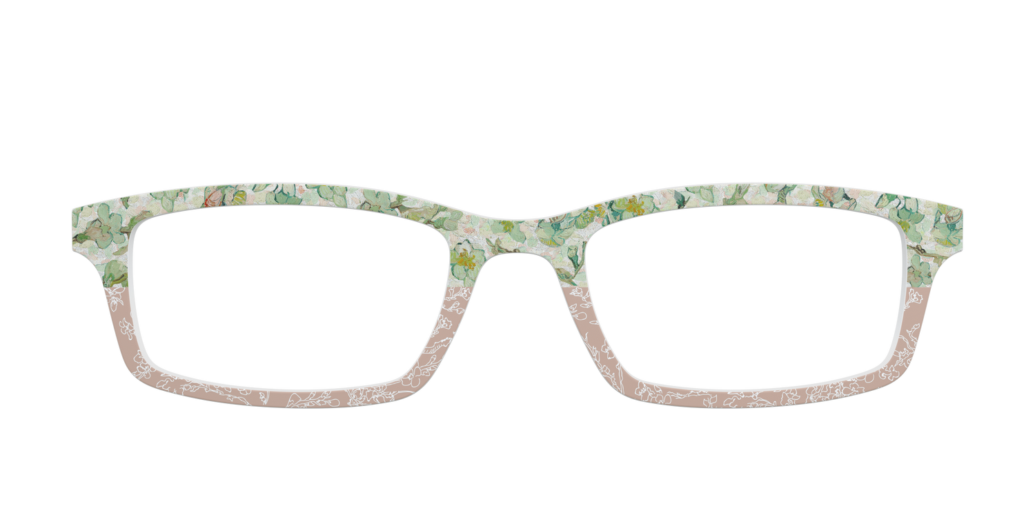 The Almond Blossom Split - Front Top Image - Pair Eyewear