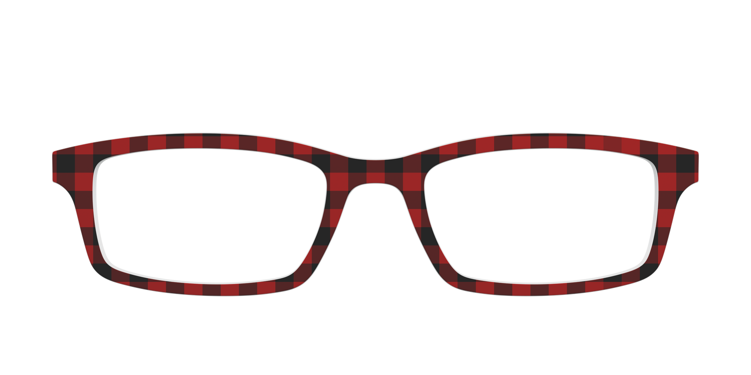 The Buffalo Plaid - Front Top Image - Pair Eyewear
