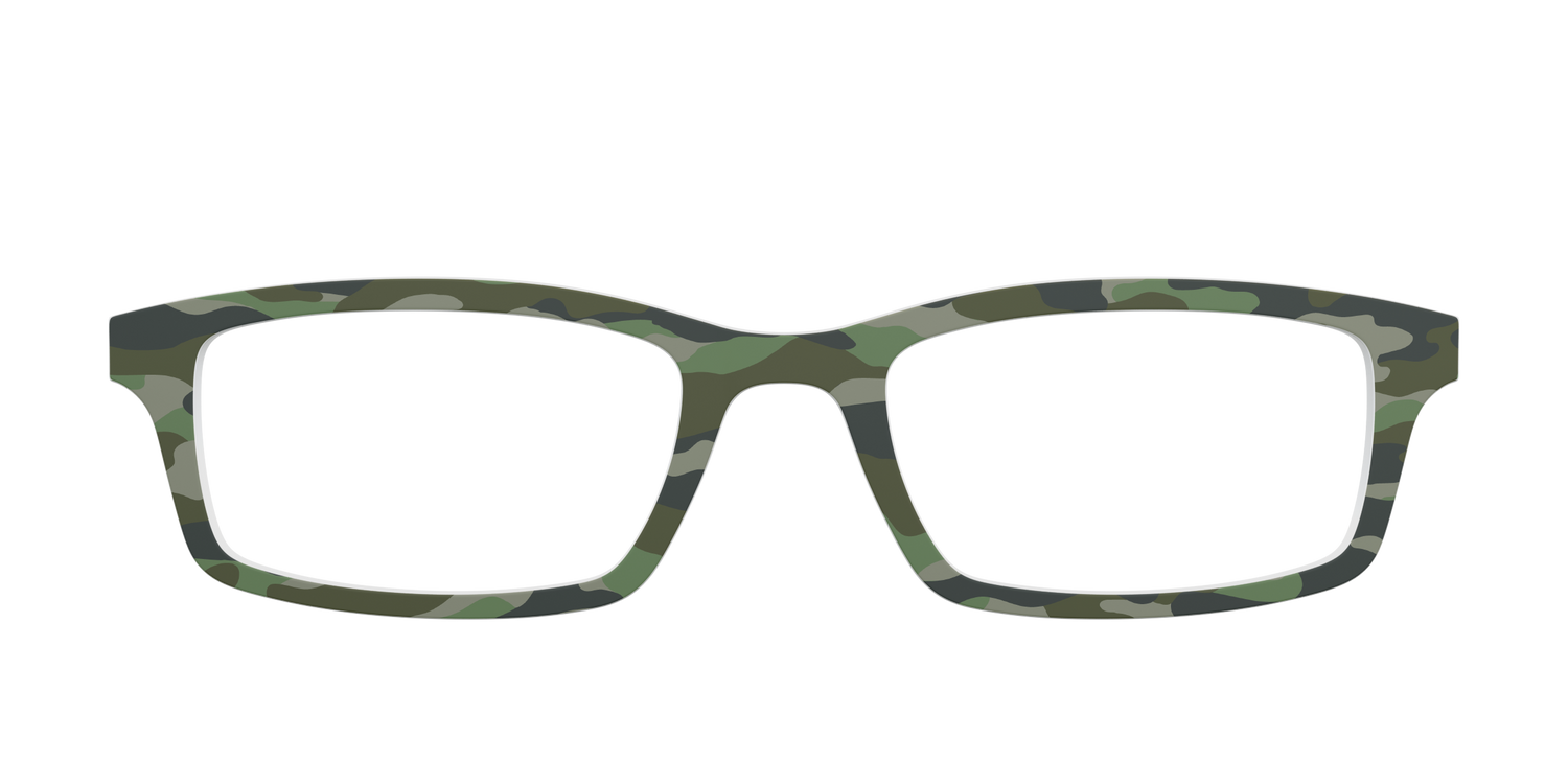 The Classic Camo - Front Top Image - Pair Eyewear