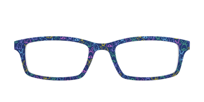 The Colorful Bunny - Front Top Thumbnail - Pair Eyewear