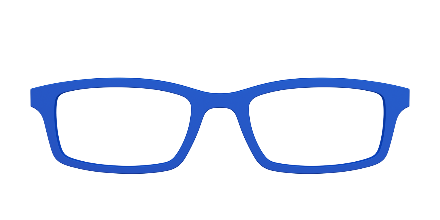 The Indigo - Front Top Image - Pair Eyewear