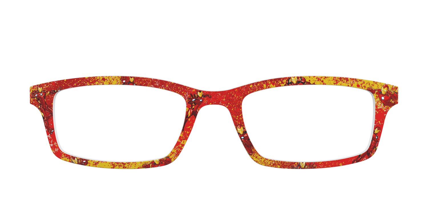 The Iron Man Splatter - Front Top Image - Pair Eyewear