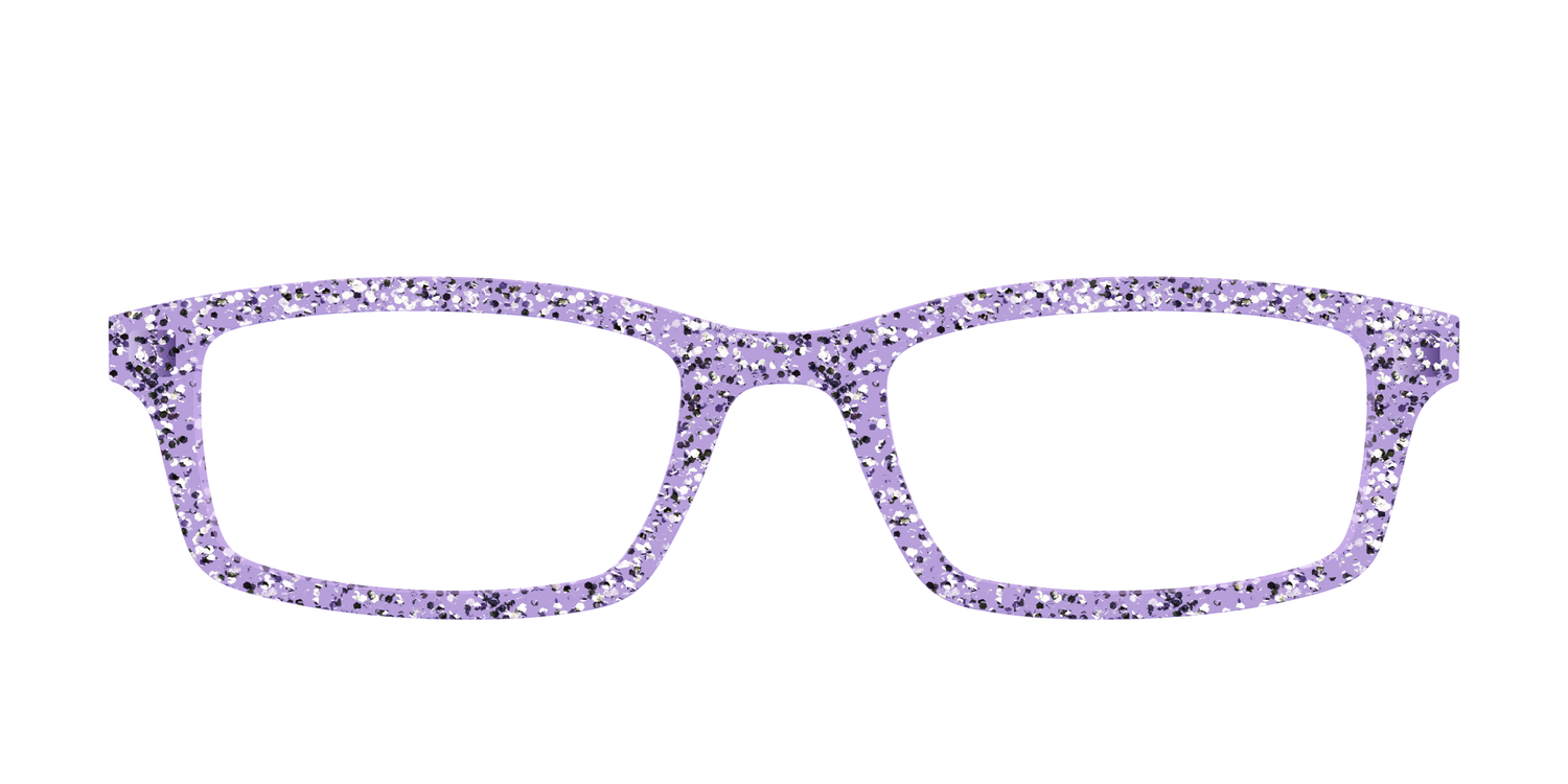 The Lavender Sparkle - Front Top Image - Pair Eyewear