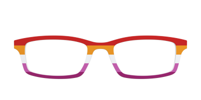 The Lesbian Flag - Front Top Thumbnail - Pair Eyewear