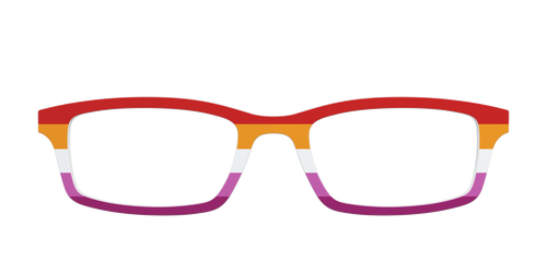 The Lesbian Flag - Pair Eyewear