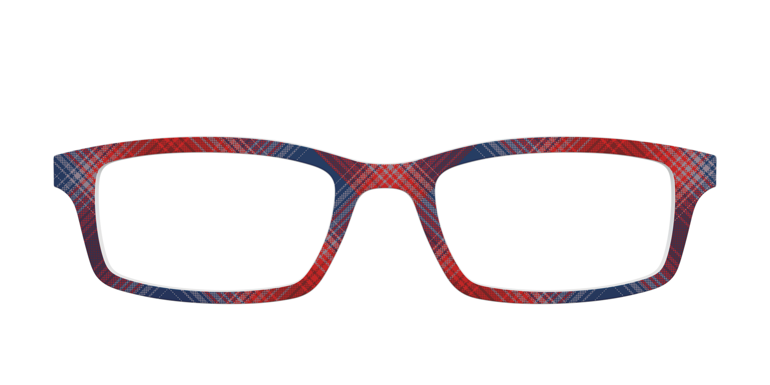 The Lodge Plaid - Front Top Image - Pair Eyewear