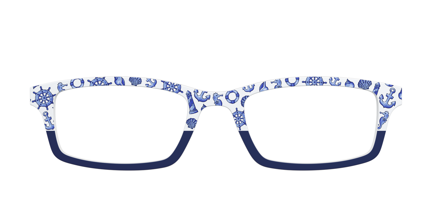 The Nautical Split - Front Top Image - Pair Eyewear