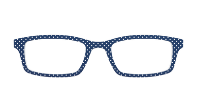 The Navy Pin Dot - Front Top Thumbnail - Pair Eyewear