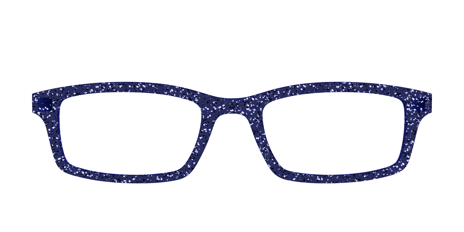 The Navy Sparkle - Front Top Image - Pair Eyewear