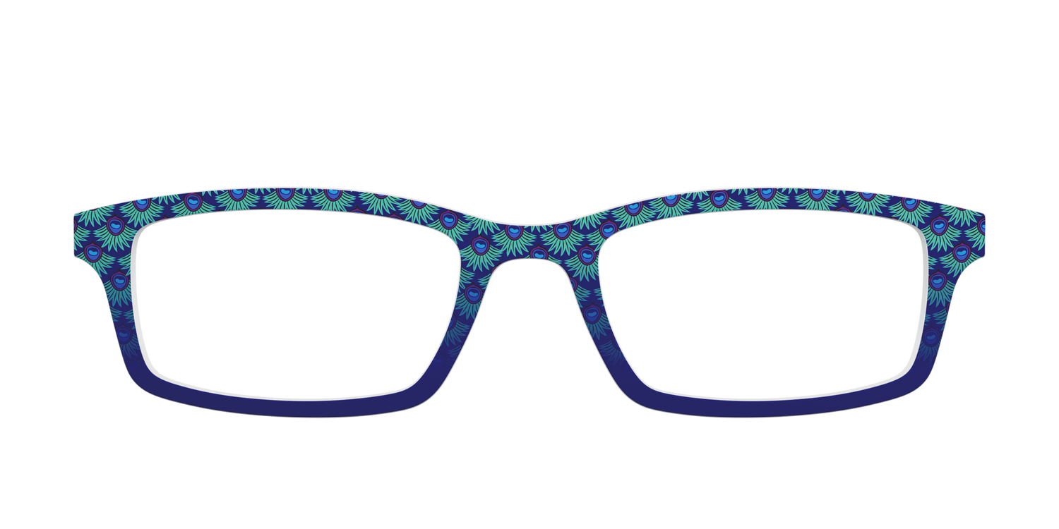 The Peacock Scallop - Front Top Image - Pair Eyewear