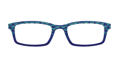 The Peacock Scallop - Front Top Thumbnail - Pair Eyewear