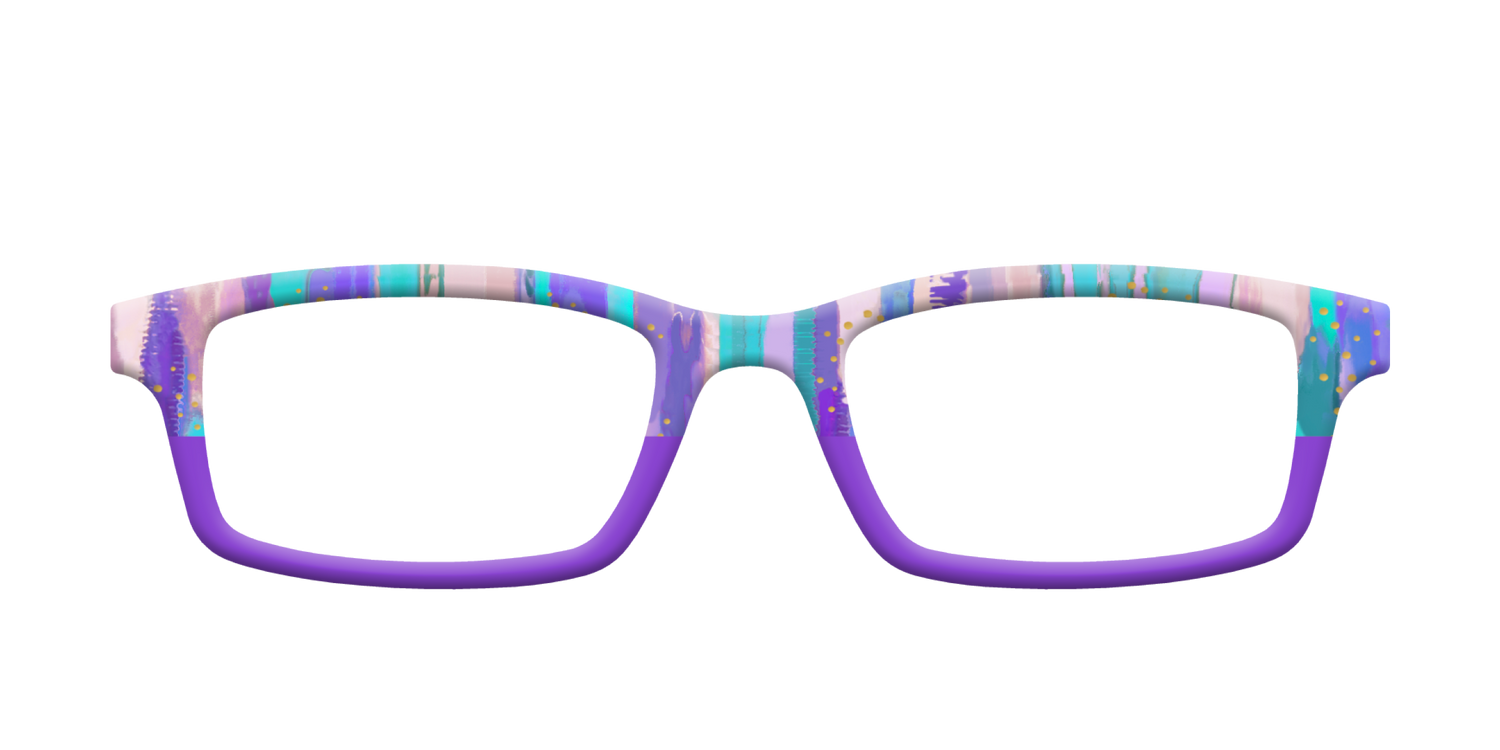 The Purple Brush - Front Top Image - Pair Eyewear