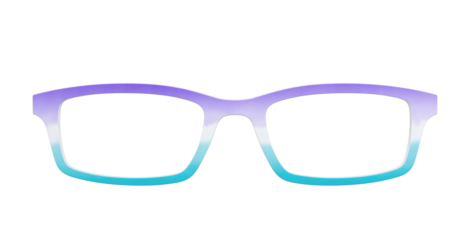 The Purple Dip Dye - Front Top Image - Pair Eyewear