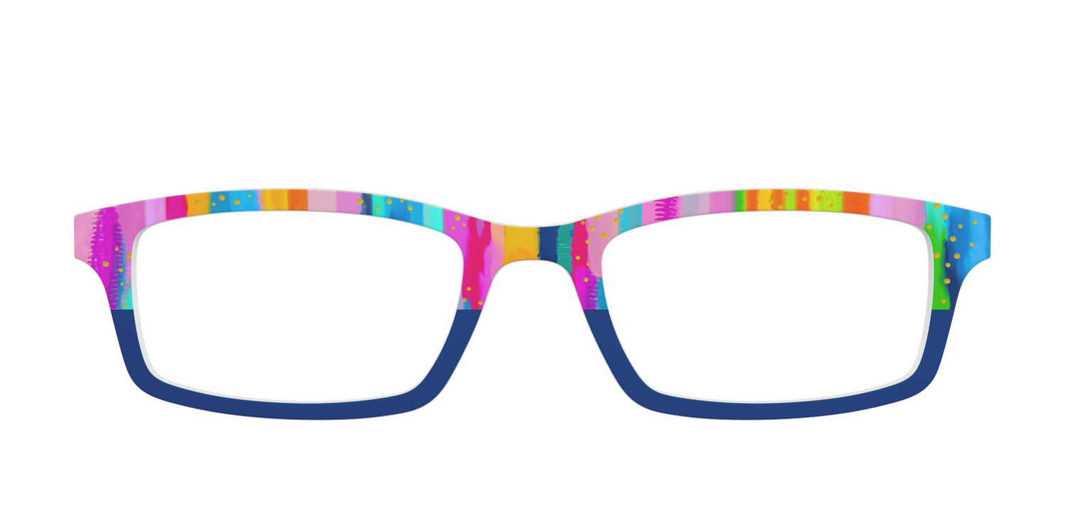 The Rainbow Brush - Front Top Image - Pair Eyewear