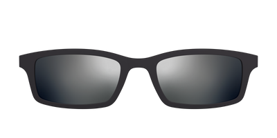 The Polarized Silver Reflective Sun Top - Front Top Thumbnail - Pair Eyewear