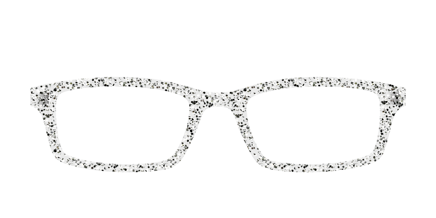 The Silver Sparkle - Front Top Image - Pair Eyewear