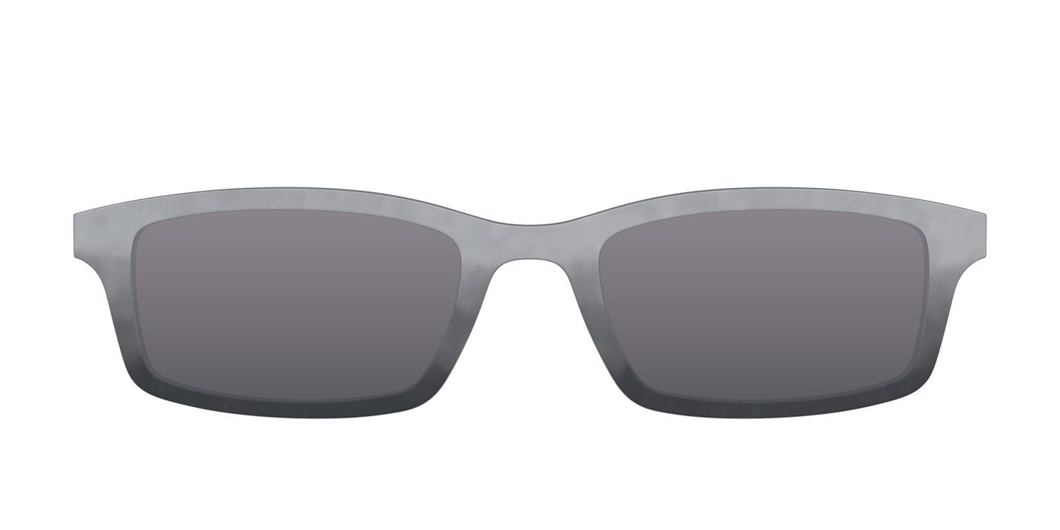 The Polarized Slate Dip Dye Sun Top - Front Top Image - Pair Eyewear