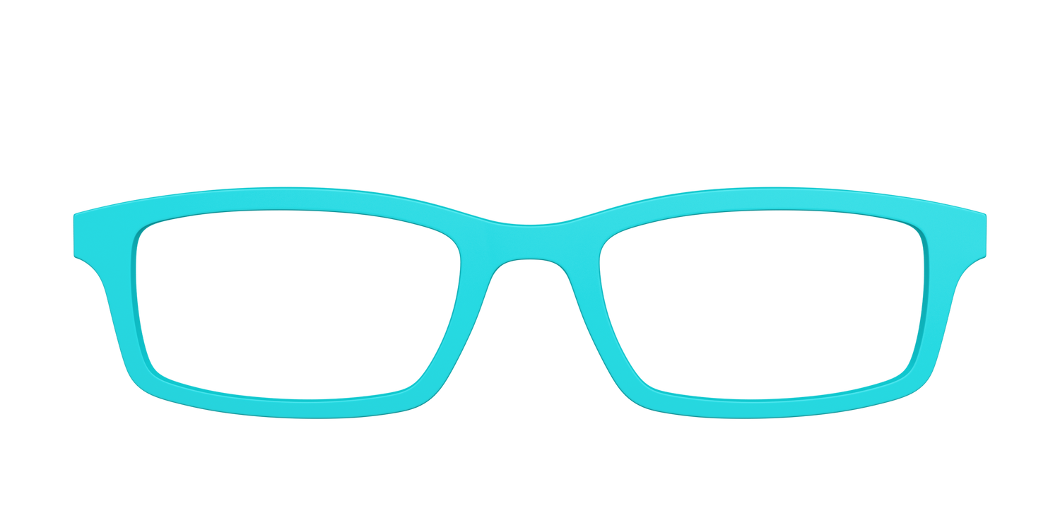 The Turquoise - Front Top Image - Pair Eyewear