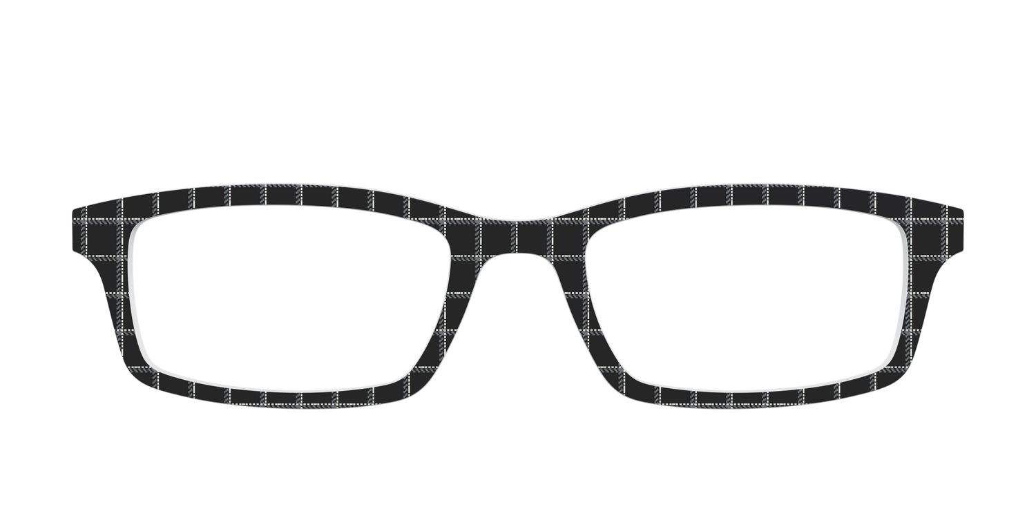 The Windowpane Plaid - Front Top Image - Pair Eyewear