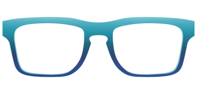 The Ocean Blue - Front Top Thumbnail - Pair Eyewear