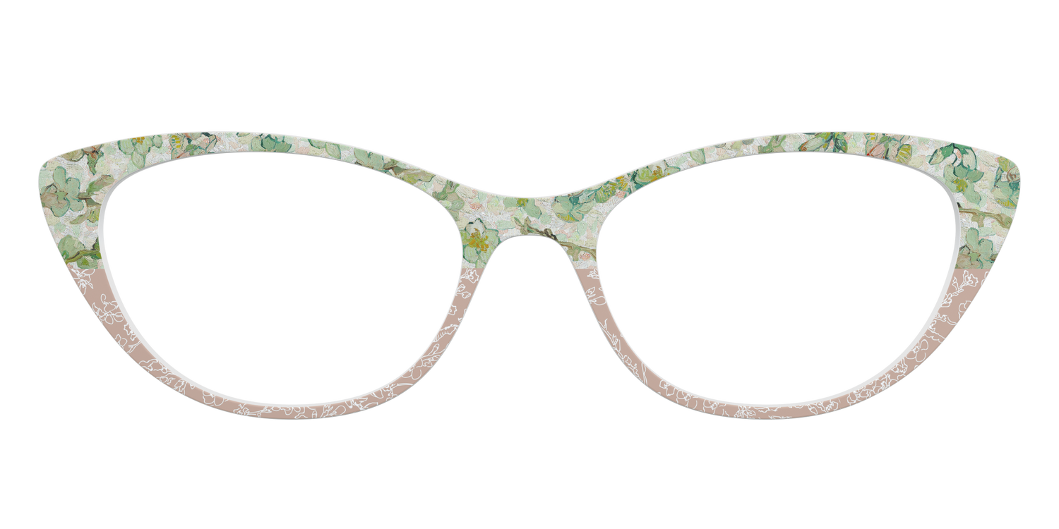 The Almond Blossom Split - Front Top Image - Pair Eyewear