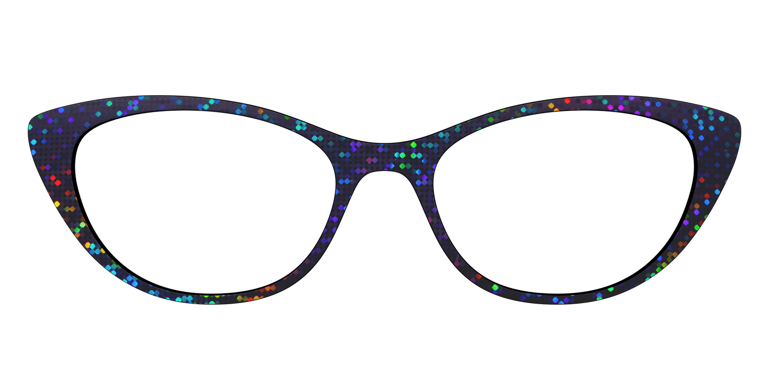 The Holographic Dots - Front Top Image - Pair Eyewear