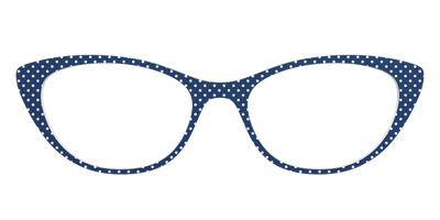 The Navy Pin Dot - Front Top Thumbnail - Pair Eyewear