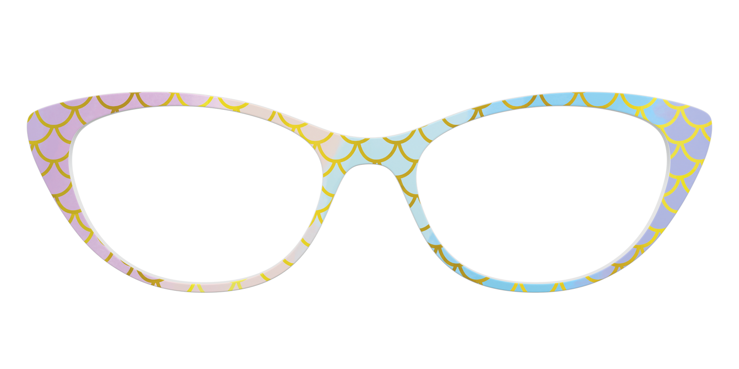 The Rainbow Mermaid - Front Top Image - Pair Eyewear