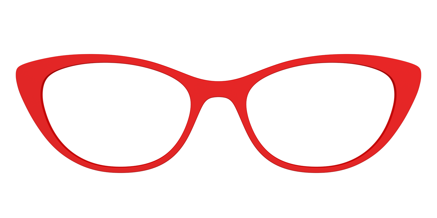 The Red - Front Top Image - Pair Eyewear