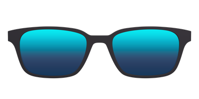 The Polarized Blue Reflective Sun Top - Front Top Thumbnail - Pair Eyewear